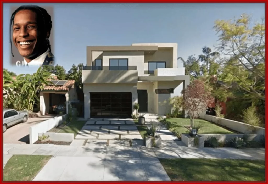 Rocky's $3 million worth five-bedroom house in Los Angeles.