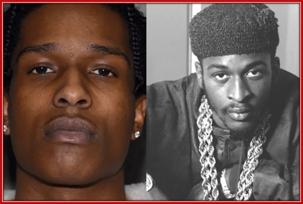 ASAP Rocky got his name after her hip-hop hero, Eric B & Rakim.