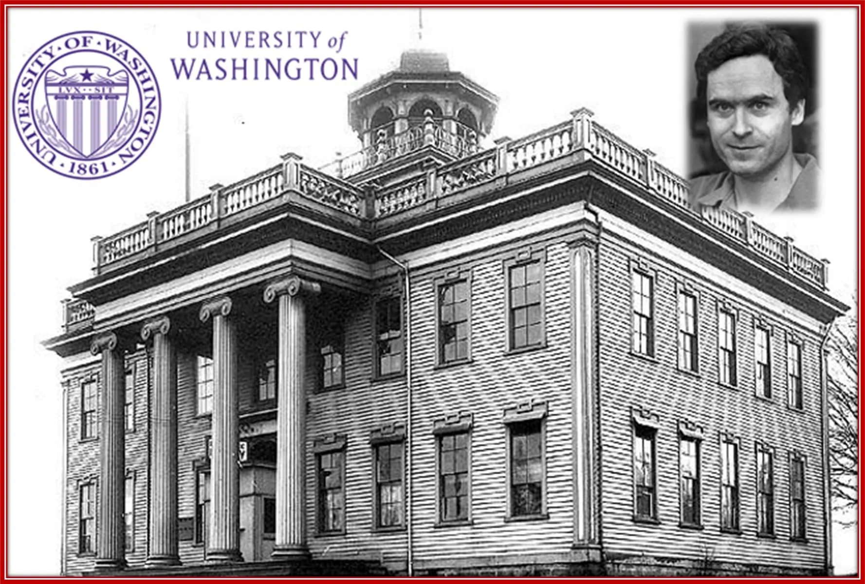 Ted Bundy finished from the University of Washington with a degree in psychology in 1972.