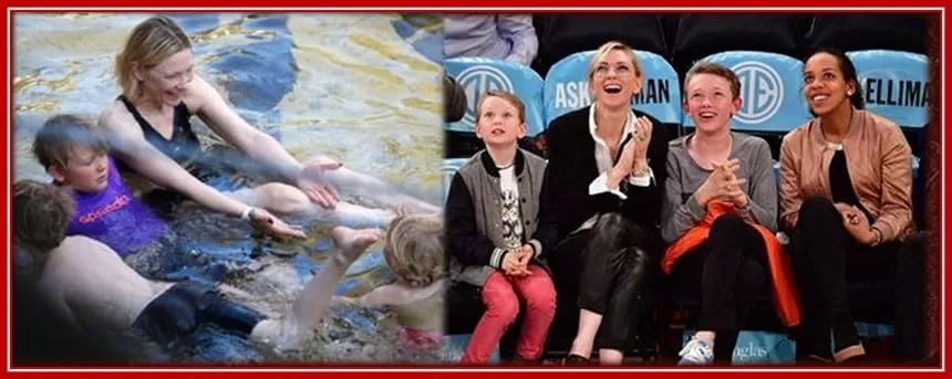 Cate Blanchett's Family Time With her Kids.