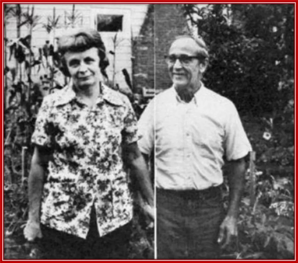 Eleanor Louise Cowell with her hubby, Ted Bundy.