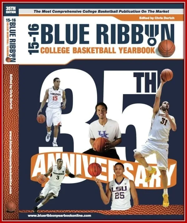 Here's the photo of the blue ribbon college basketball yearbook, which Ben Simmons featured.