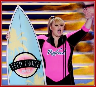 The Winner of the Teen Choice 2013 Giving her Acceptance Speech.