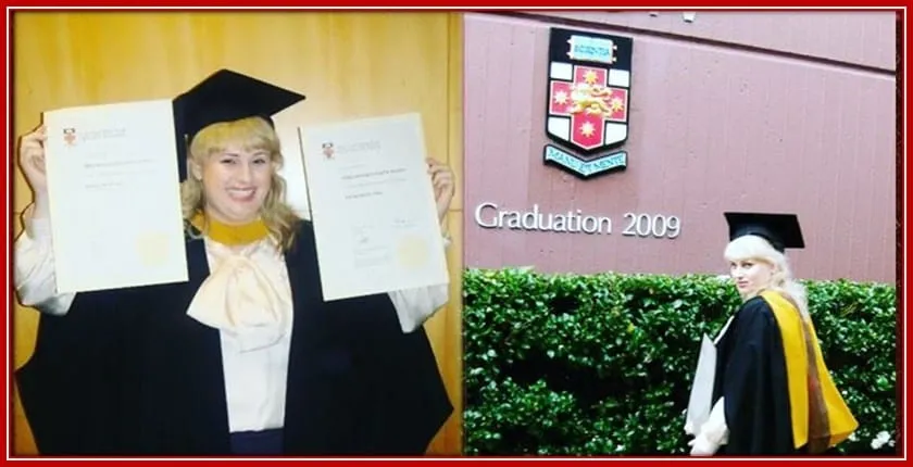 Rebel Wilson Graduates From College With Honours. See her Beaming With all Smiles on her Success.
