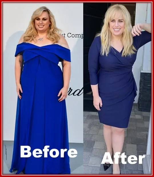Behold Rebel Wilson's Before and After Photo.
