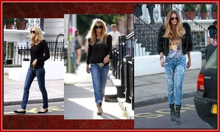 Behold Elle Macpherson in Jeans.
