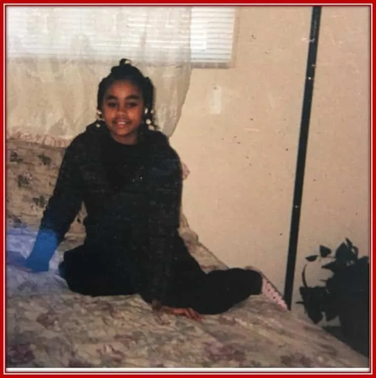 Behold Blac Chyna as a Young Girl.