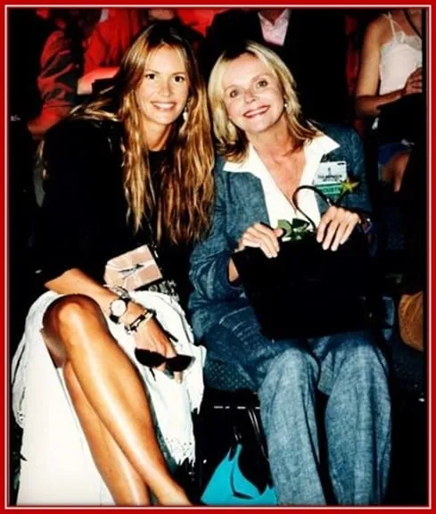 See Elle Macpherson's Mother With her Daughter.