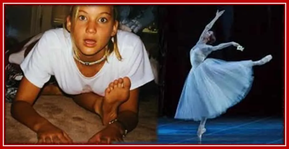 Meet the Ballerina, Jennifer Lawrence, Splitting and Performing on Stage.