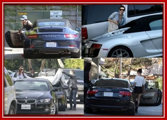 The Different Cars Collections of Anne Hathaway. Ranging From an Audi to a Porsche.