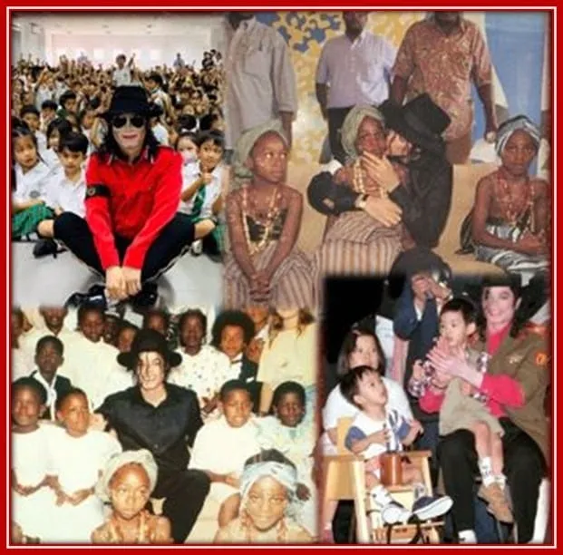 The Compassionate Side of the Black American Pop Singer With Different Children