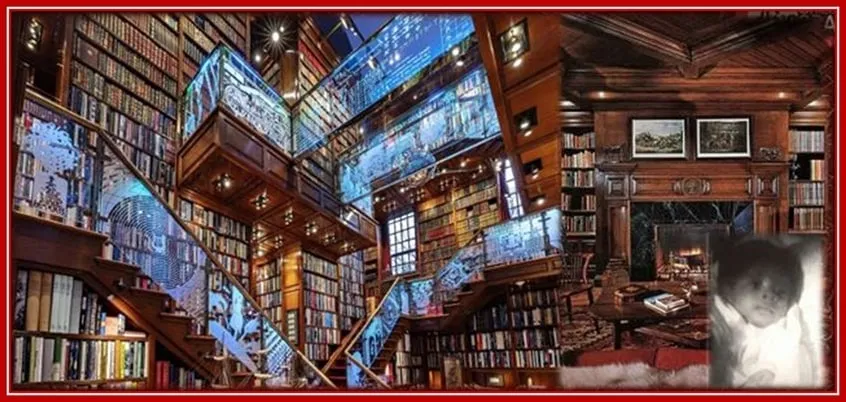 Behold the Huge Library That the Late Pop Singer Owned in his House.