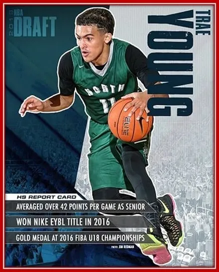 The Excellent Report Card of Trae Young as a Senior in Northman.
