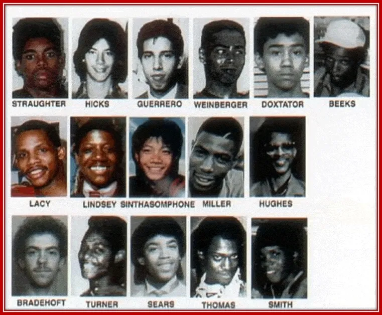 The Faces of the 17 men that Jeffrey Dahmer killed During his Quest for Blood.