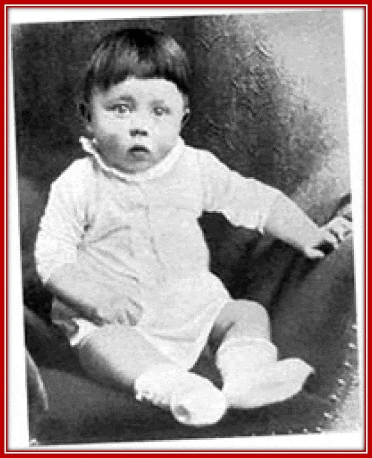 Behold a Rare Photo of Adolf Hitler as a Child.