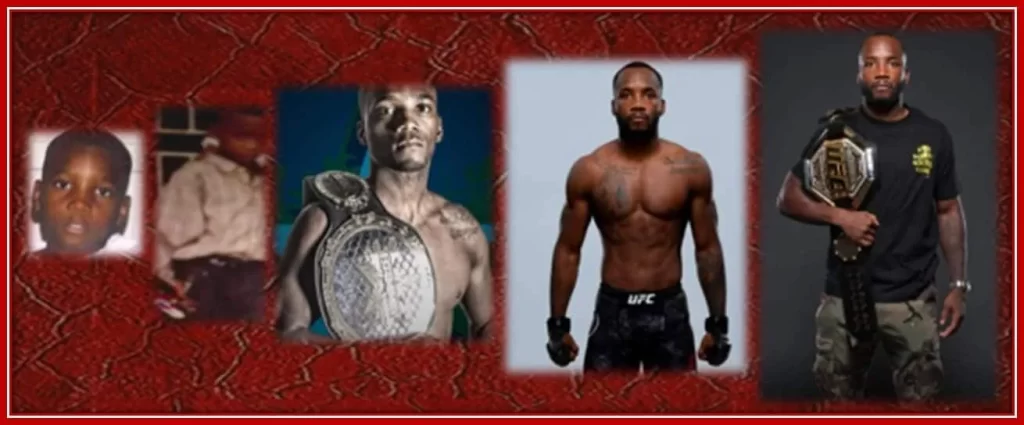 Leon Edwards’s progression from childhood to the moment of fame.