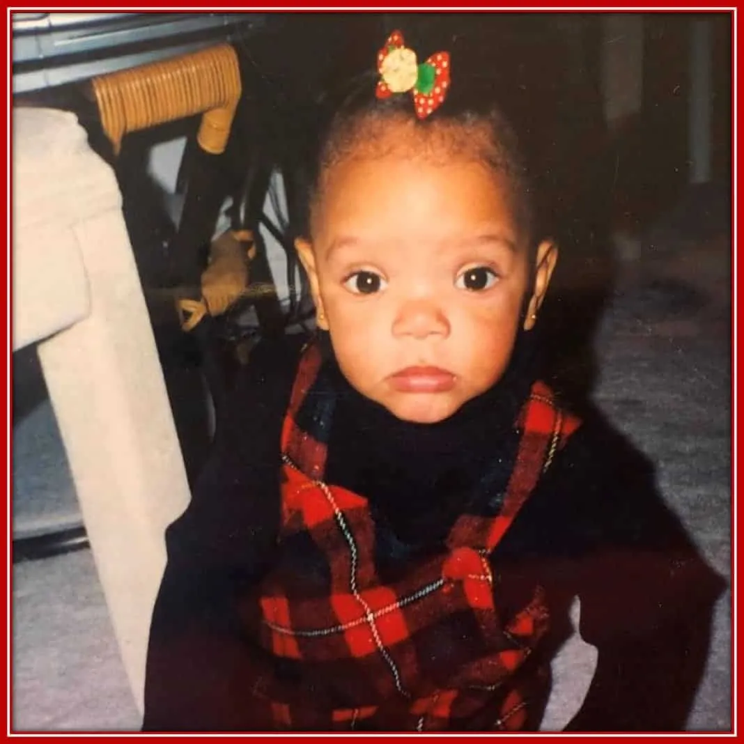 Behold the Childhood Photo of Halle Bailey.