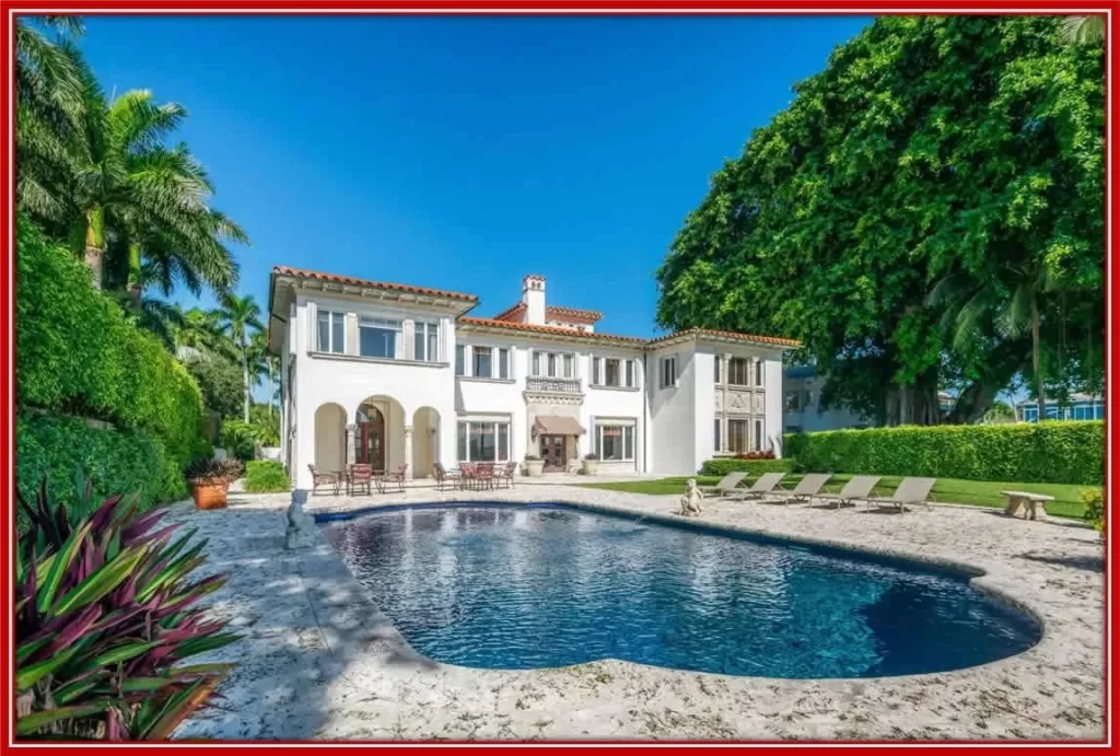 Another property on the Mediterranean estate that the diva owns.